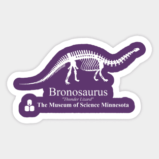 DUSTIN'S STRANGER THINGS BRONTOSAURUS SHIRT Sticker